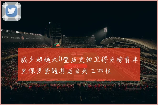 威少超越大O登历史控卫得分榜首库里保罗紧随其后分列三四位